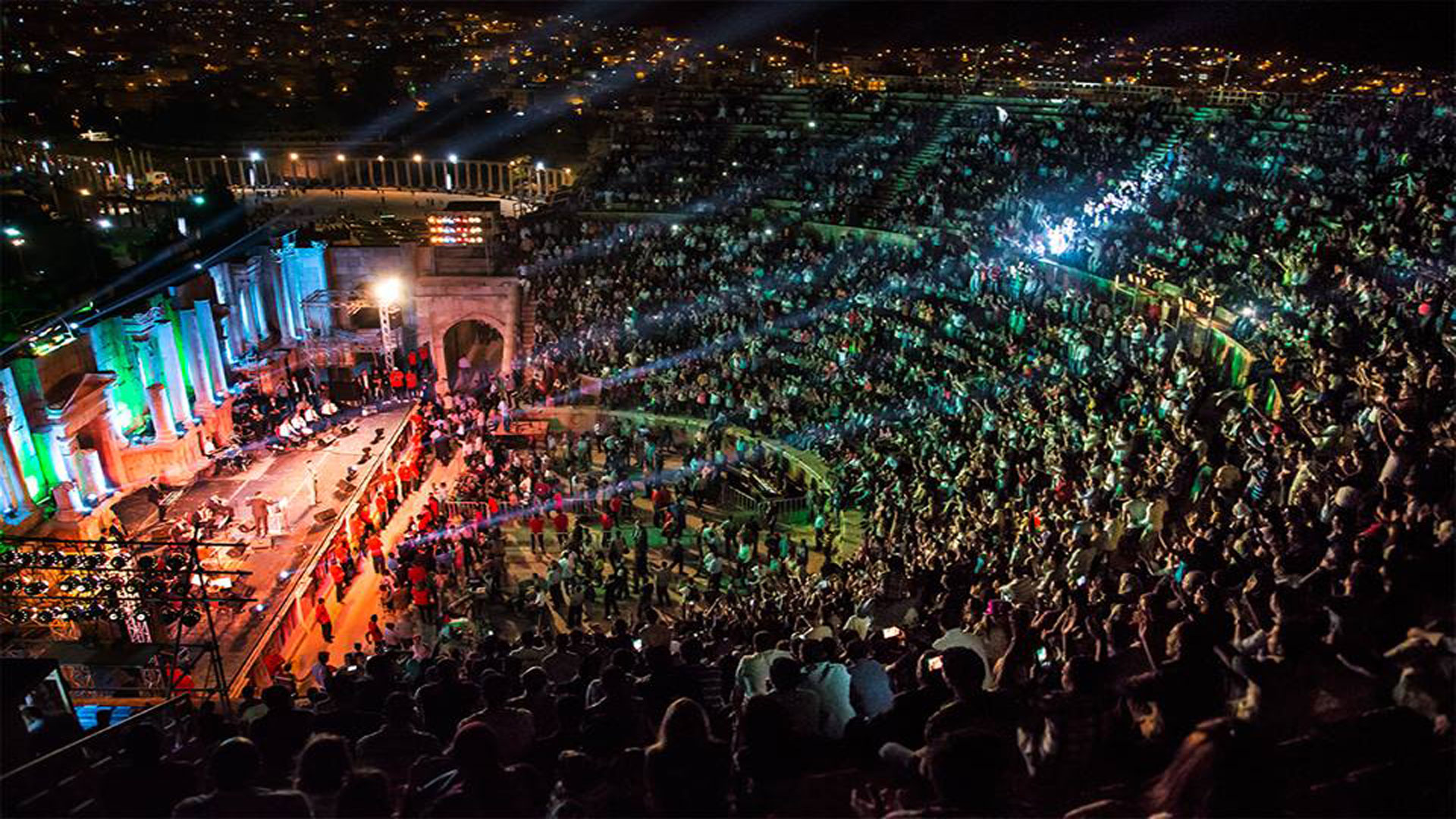 صورة أرشيفية لمهرجان جرش