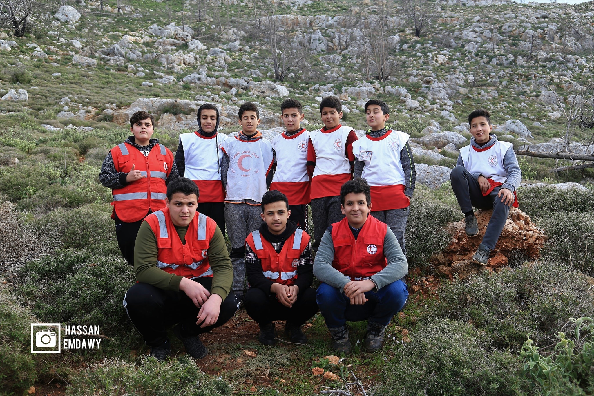 صور حملة تشجير في الجبل الأخضر لإحياء ما أتلفته الطبيعة والإنسان