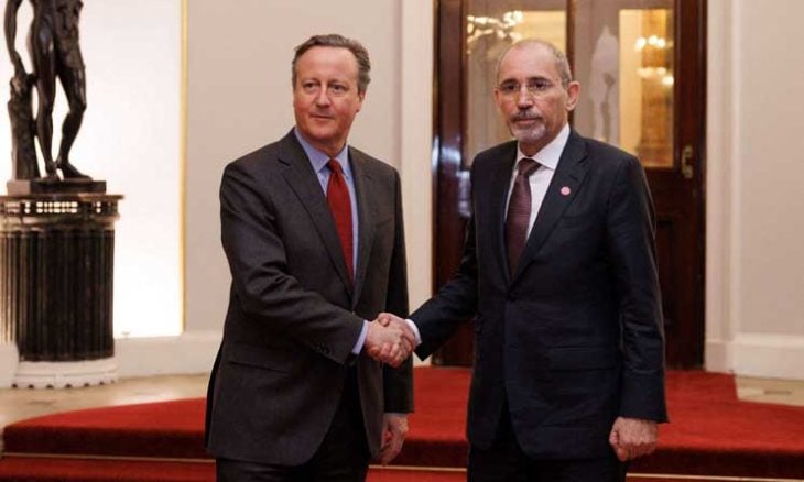 Jordan and Britain stress the necessity of implementing the ceasefire resolution in Gaza