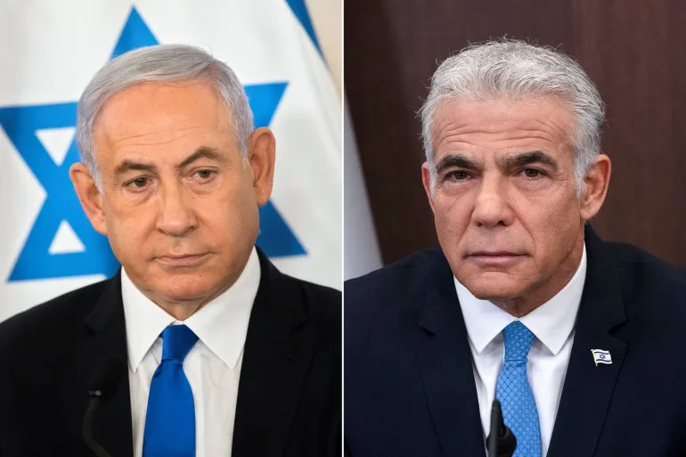 Lapid demands Netanyahu’s departure and early elections