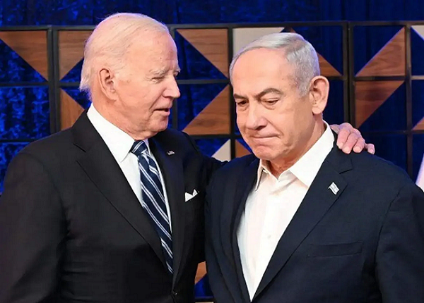 Biden denounces the Iranian attack, and Austin announces the interception of dozens of drones and missiles