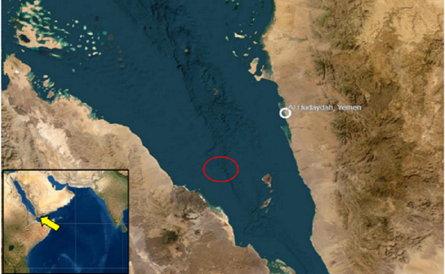 British Maritime Authority: We received a report about an incident southwest of Hodeidah and reports that a ship was targeted by two missiles