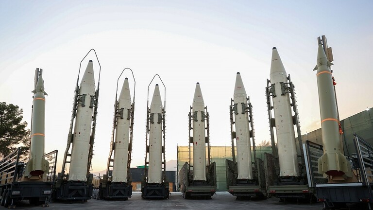 The latest Iranian “countdown.” A picture and names of missiles and warnings against opening the skies to Israel