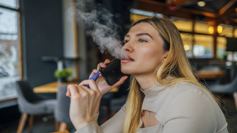 What happens to your body when you smoke e-cigarettes?