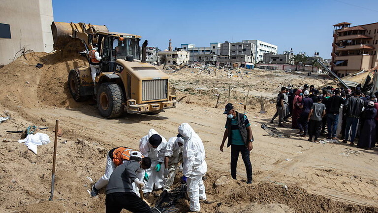 The Euro-Mediterranean Monitor calls for urgent international action after revealing “horrific” details about mass graves in Gaza.