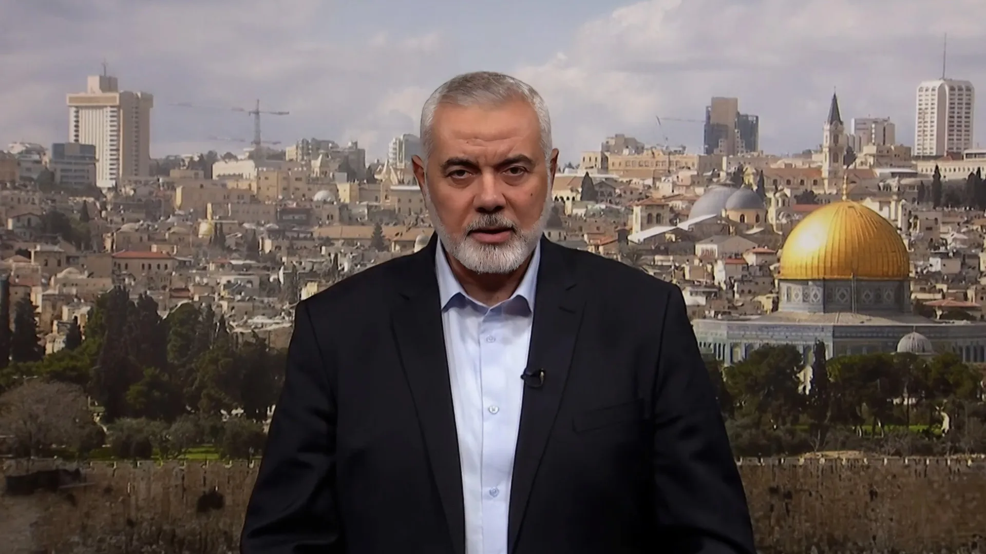 Ismail Haniyeh’s first statement after 6 of his children and grandchildren were killed by Israeli bombing in Gaza