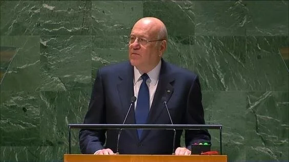 Mikati: 100,000 displaced people and 313 martyrs in Israel’s aggression against Lebanon