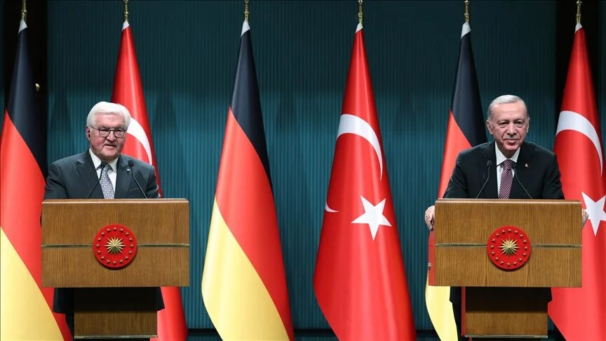 Erdogan: We aim to raise trade exchange with Germany to 60 billion dollars