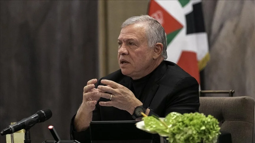 The King of Jordan warns of the region entering new cycles of violence