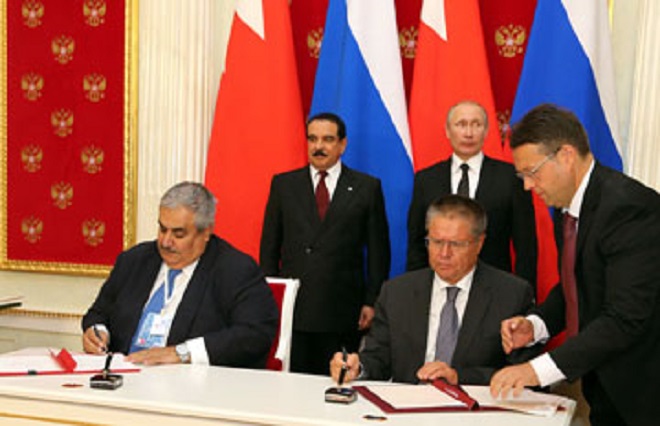 Russia and Bahrain signal various agreements