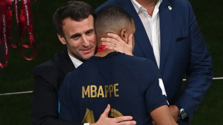 Because of Mbappe…a new message from Macron to the president of Real Madrid