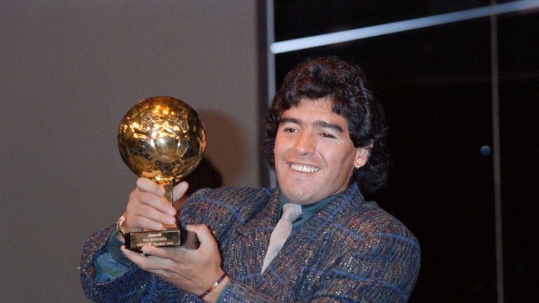 Due to the theft… Maradona’s heirs transfer to cease promoting the Ballon d’Or at public sale