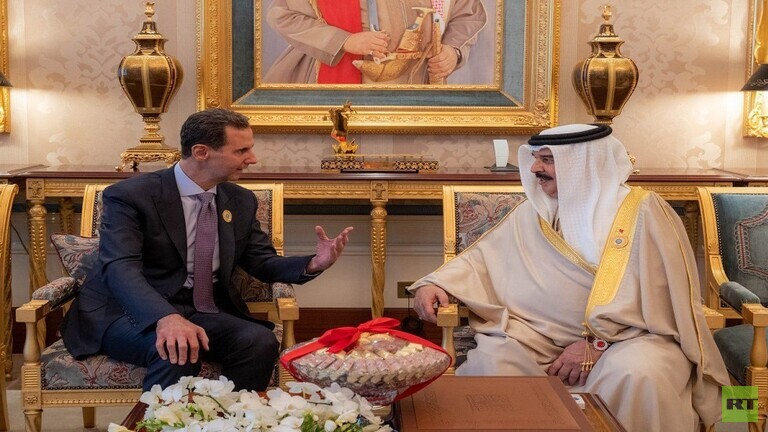 The King of Bahrain assures Assad of Manama’s keenness to revive Syria’s full well being, energy and stability