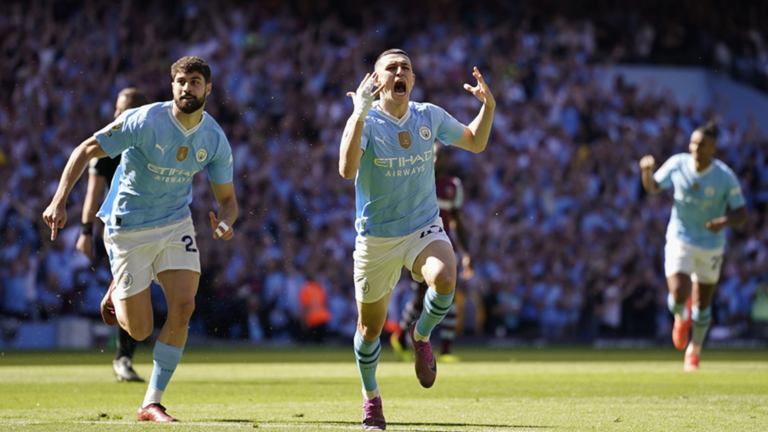 In an unprecedented achievement, Manchester Metropolis received the English Premier League for the fourth time in a row