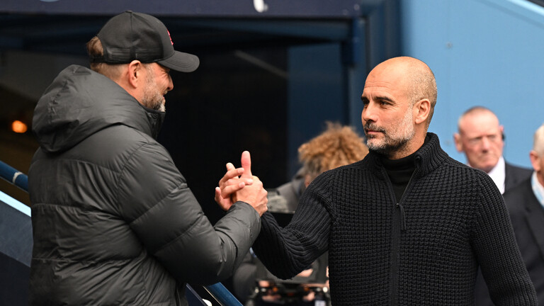 Guardiola responds emotionally to a query about Klopp