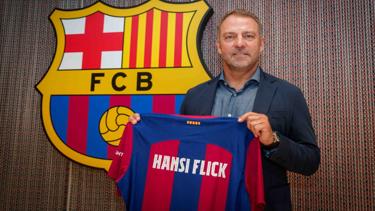 Formally… Flick is the brand new coach of Barcelona