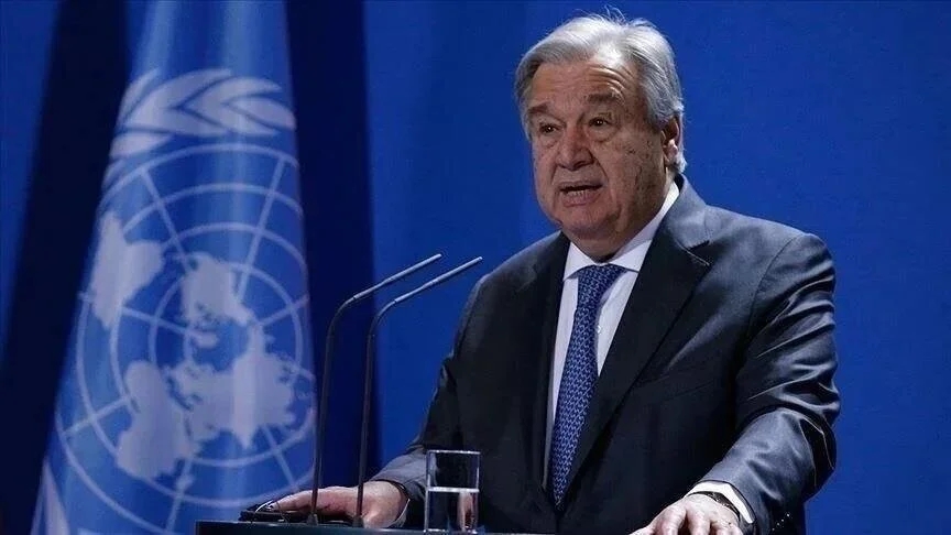 Guterres calls for international pressure to prevent an Israeli military operation in Rafah