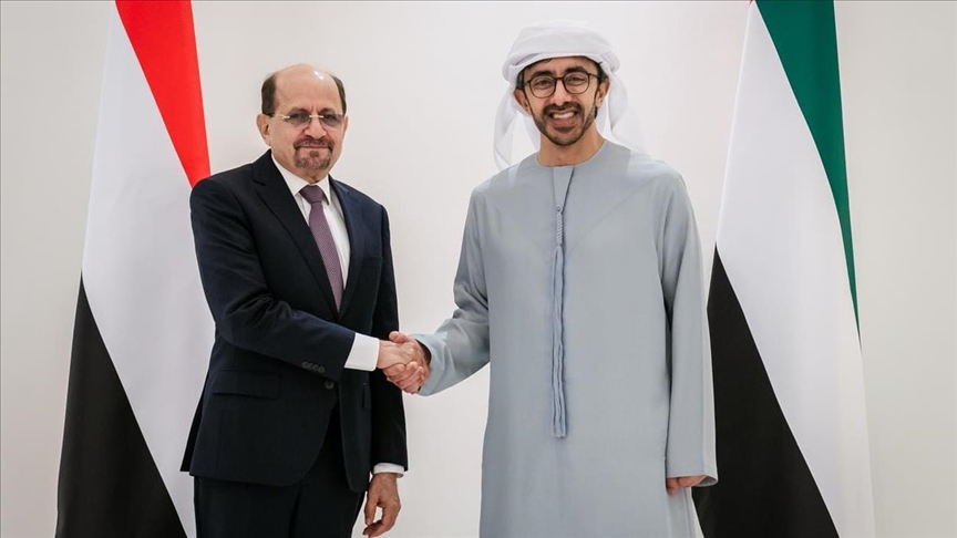 The Yemeni International Minister discusses reaching sustainable peace in his nation along with his Emirati counterpart