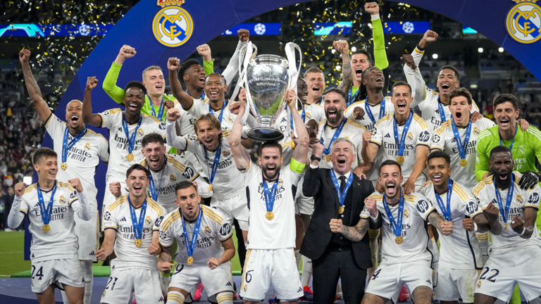 Actual Madrid received the Champions League for the fifteenth time in its historical past by defeating Dortmund