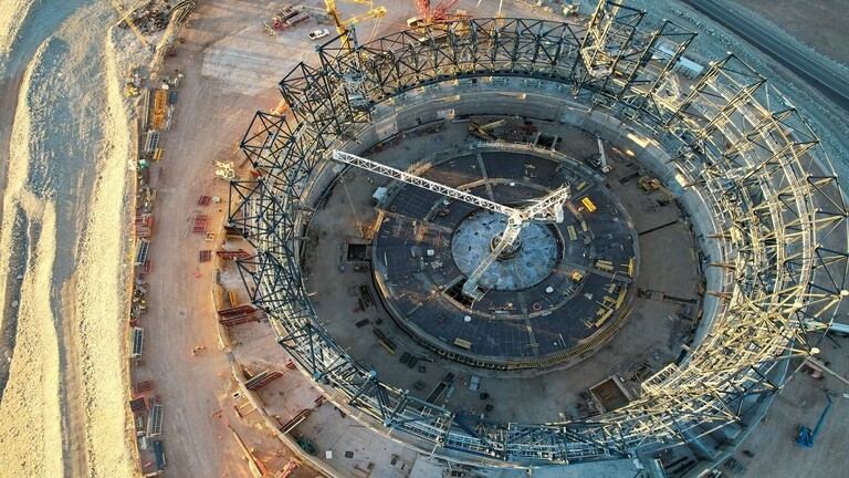 The design of the dome for the biggest optical telescope on the earth has been accomplished