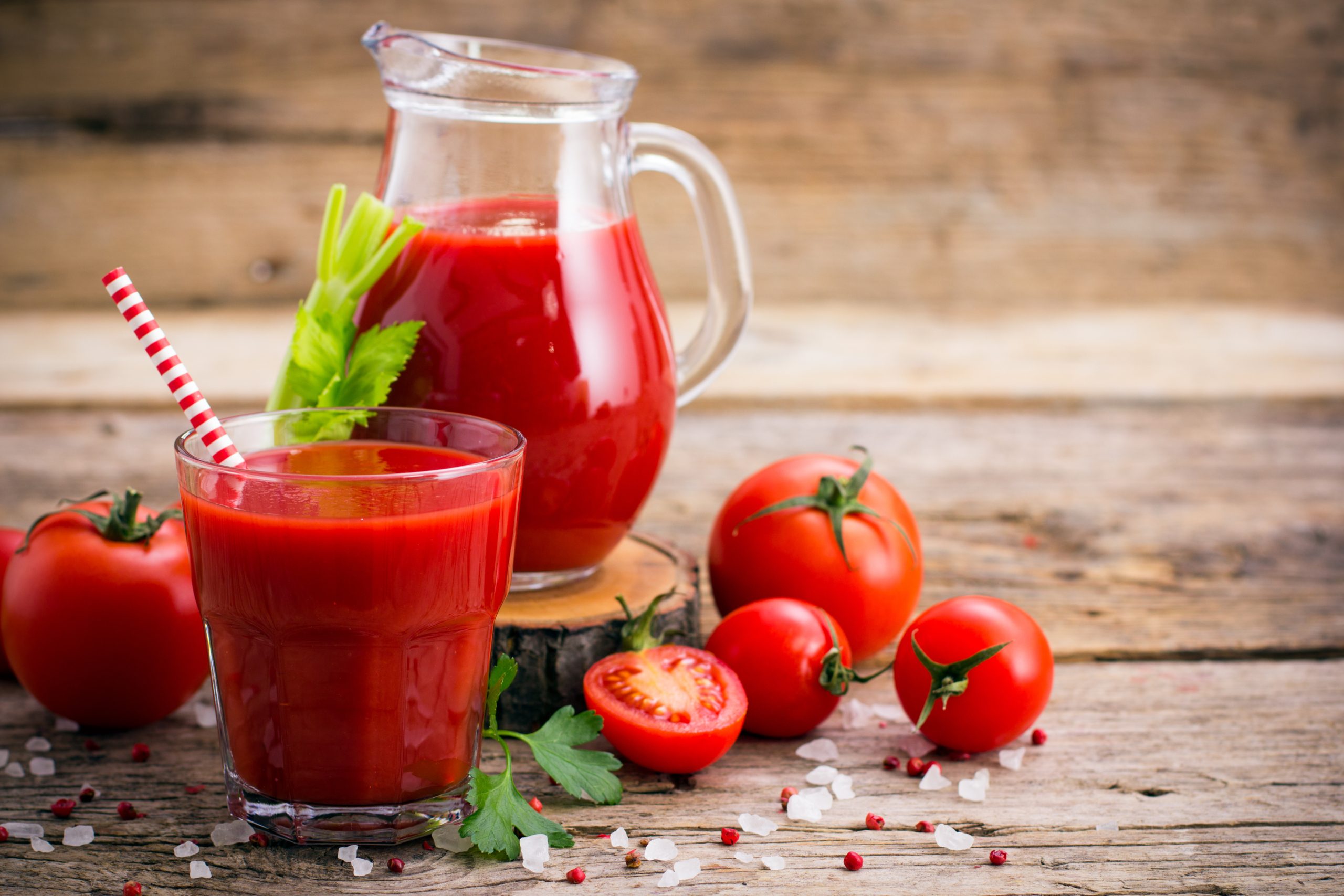 Tomato juice reduces the chance of coronary heart illness