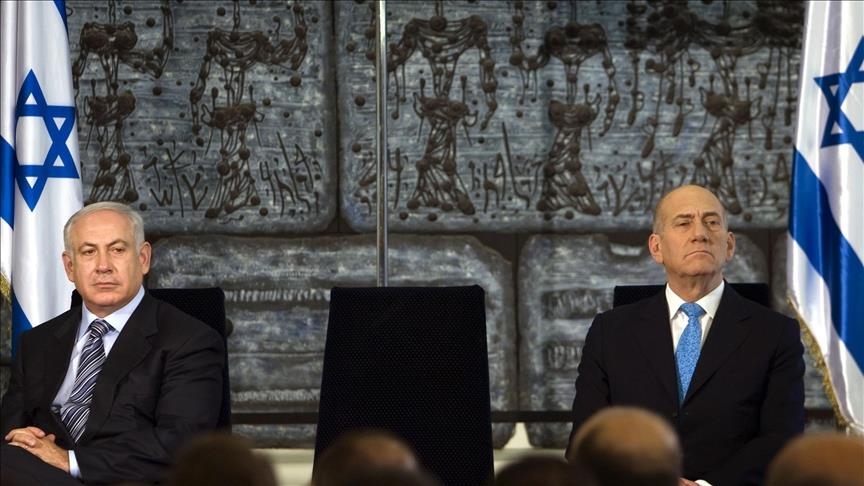 Olmert accuses Netanyahu of “treason” and calls for his expulsion