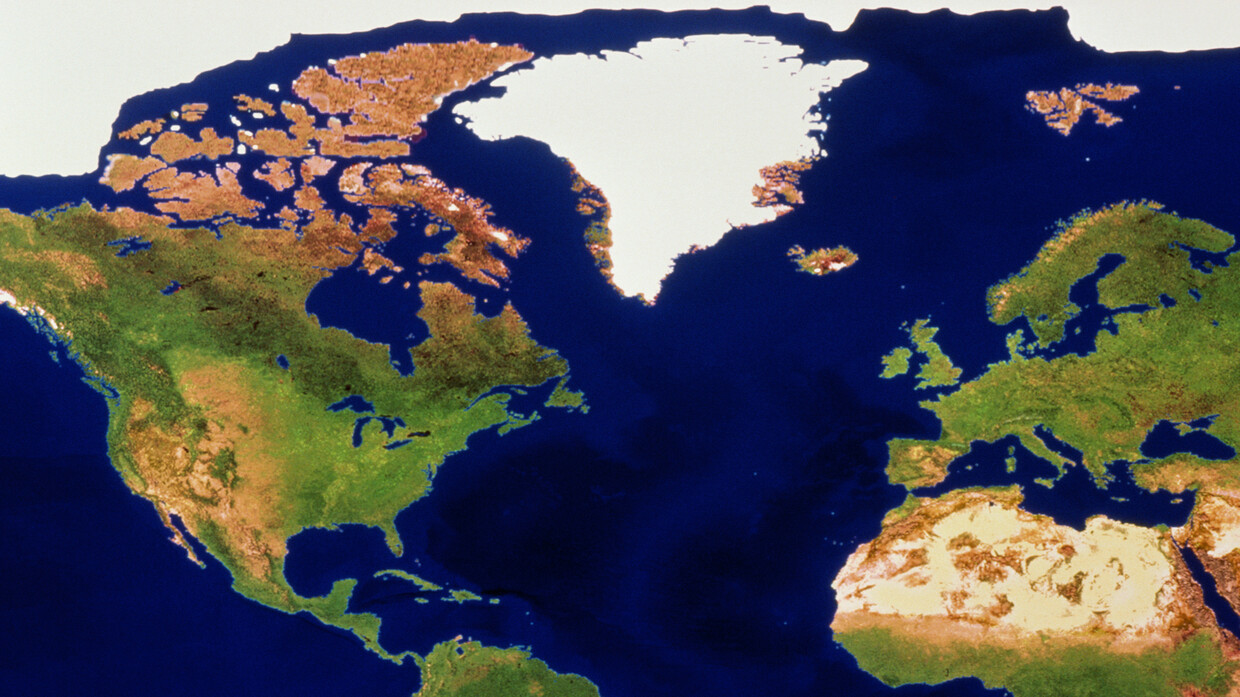 “61 million years old” .. A continent was found under the ice of Greenland!