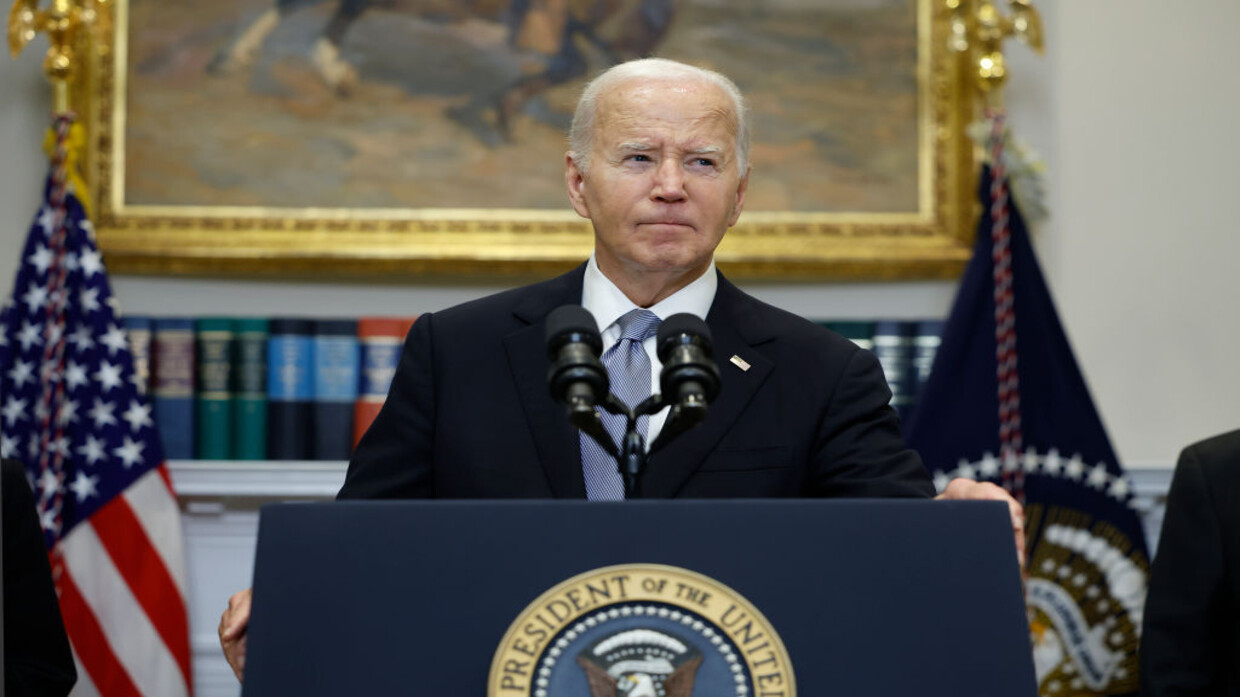 Biden addresses nation explaining why he is withdrawing from presidential race