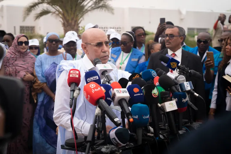 The Election Fee in Mauritania pronounces the victory of Al-Ghazouani for a second presidential time period