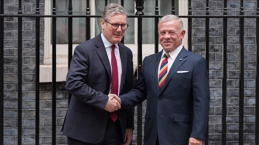 Jordan, Britain stress need to increase aid to Gaza