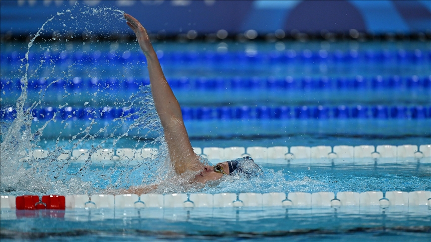 Paris Olympics.. French swimmer Marchand sets new Olympic record