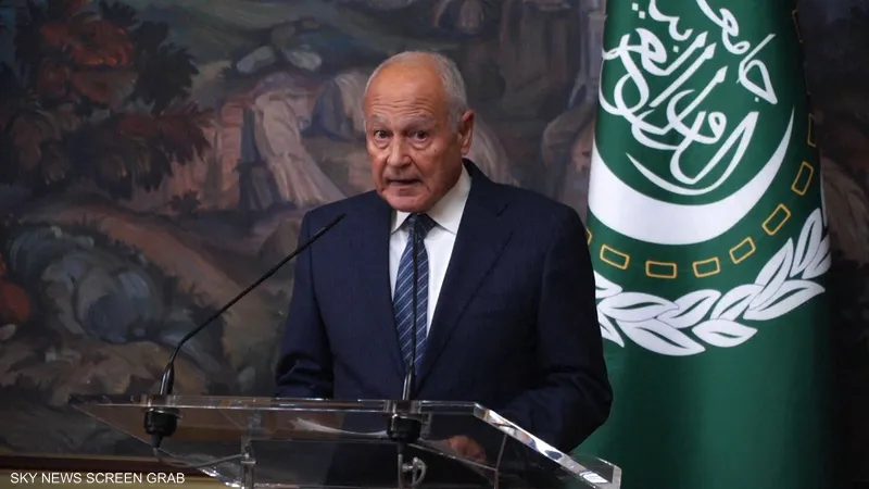 Aboul Gheit: The Palestinian people are being subjected to a war of extermination everywhere