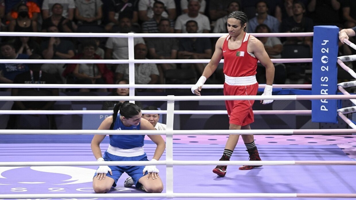 Surprise after 46 seconds.. A boxer explains the reason for her withdrawal in front of the “controversial” Algerian Iman Khalif!