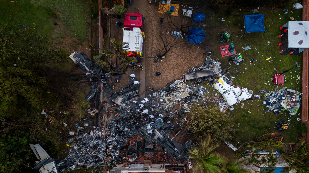 Brazil: Bodies of plane crash victims recovered, investigation underway into cause of crash