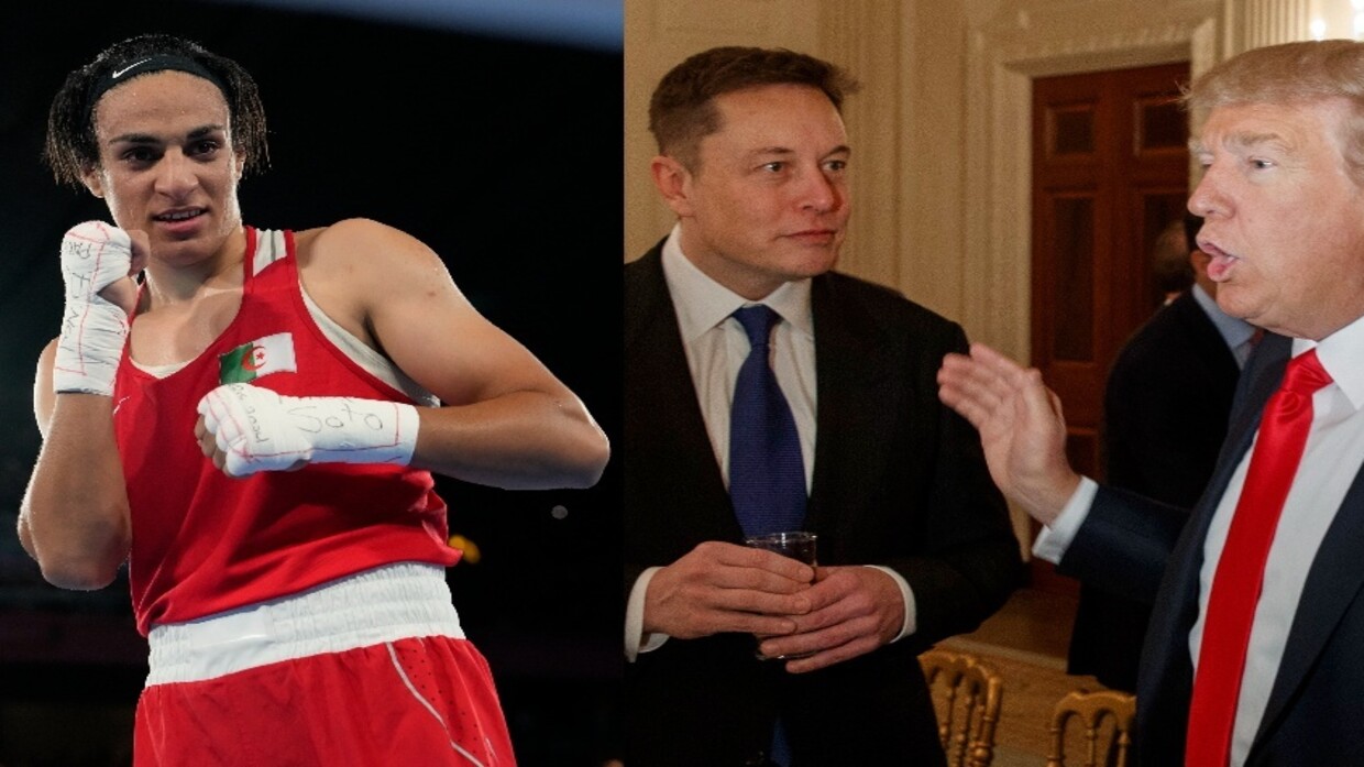 Algerian boxer Iman Khalif sues Musk and Trump