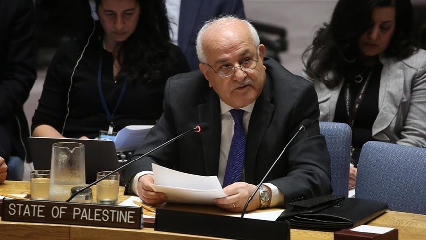 With or without agreement, Palestine demands that the Security Council immediately stop the war on Gaza