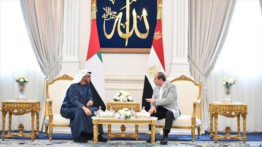 Egyptian, Emirati presidents discuss strengthening relations, regional and international issues