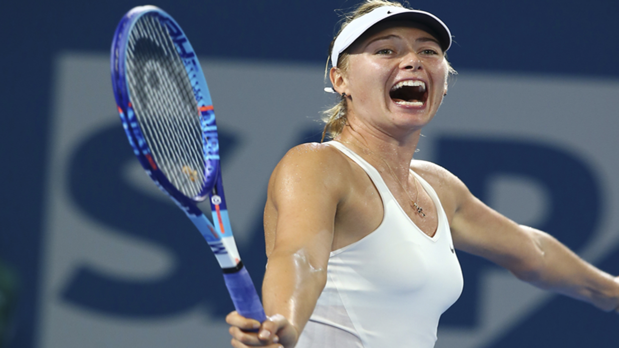 Sharapova tops list of candidates for Tennis Hall of Fame