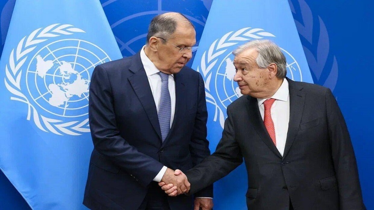 Lavrov meets with Guterres on the sidelines of the 79th session of the United Nations General Assembly