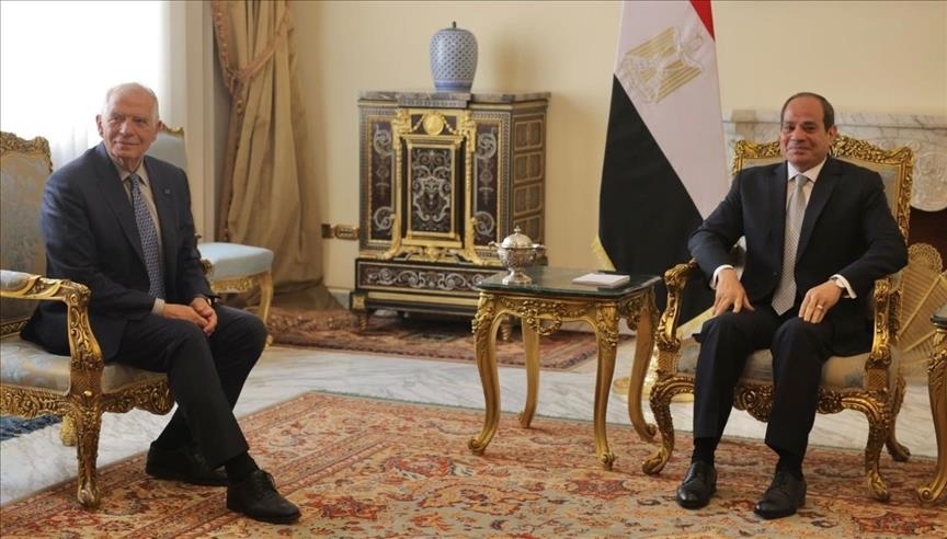 Sisi and Borrell Join Forces to Tackle the Humanitarian Challenges in Gaza