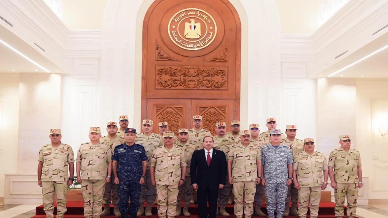 Egypt.. Sisi chairs a meeting of the Supreme Council of the Armed Forces