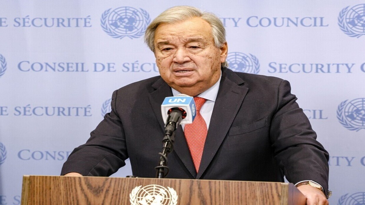 Guterres: The Sudanese need protection and the conditions are not suitable for the deployment of a United Nations force