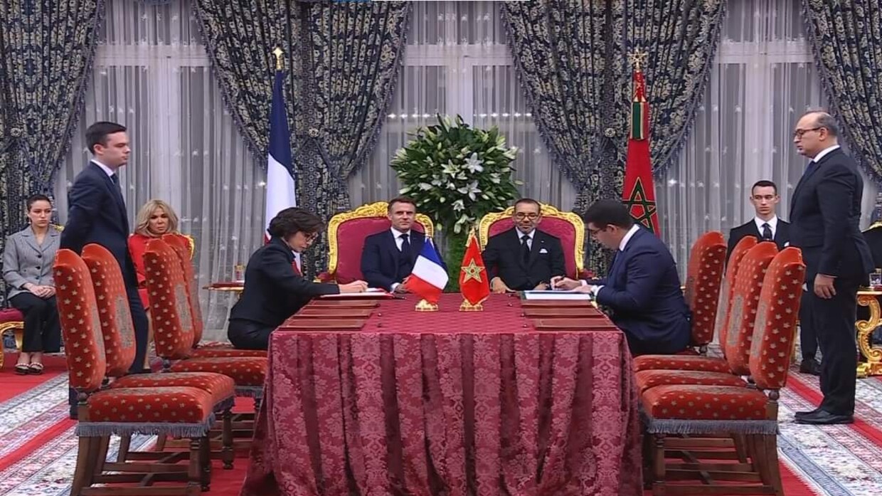 In the presence of the King and Macron, Morocco and France sign 22 agreements in the fields of transport, energy and investment