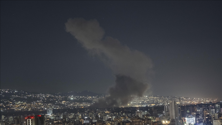 Israeli raids on Beirut, 3 of which were in the southern suburbs