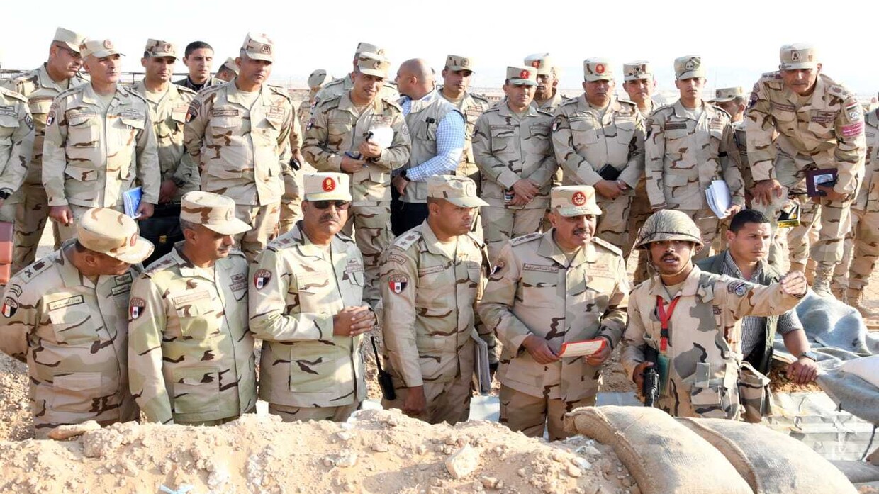 The Egyptian Chief of Staff asks the forces in Sinai to be prepared and to be at the highest level of vigilance