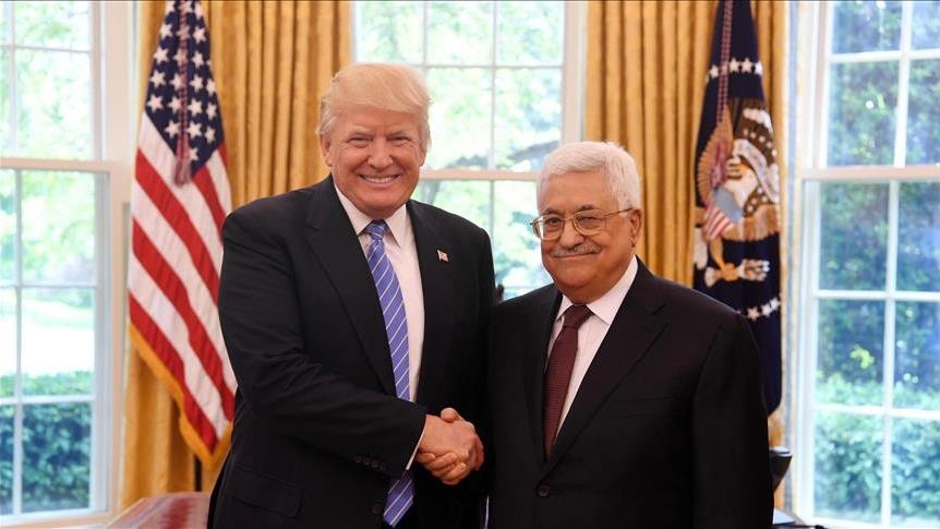 Abbas: Ready to work with Trump to “achieve just peace”