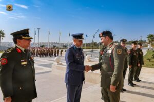 استقبال رسمي لـ الفريق صدام حفتر في القيادة العامة الأردنية ولقاءات لتعزيز التنسيق