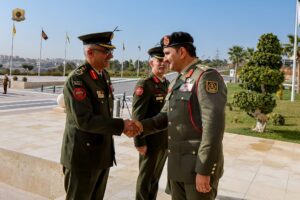 استقبال رسمي لـ الفريق صدام حفتر في القيادة العامة الأردنية ولقاءات لتعزيز التنسيق