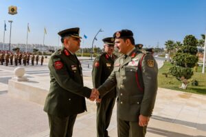 استقبال رسمي لـ الفريق صدام حفتر في القيادة العامة الأردنية ولقاءات لتعزيز التنسيق