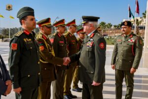 استقبال رسمي لـ الفريق صدام حفتر في القيادة العامة الأردنية ولقاءات لتعزيز التنسيق